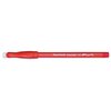 Paper Mate Eraser Mate Stick Ballpoint Pen, Medium 1mm, Red Ink/Barrel, PK12 3920158